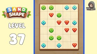 Sand Shape level 37 solution