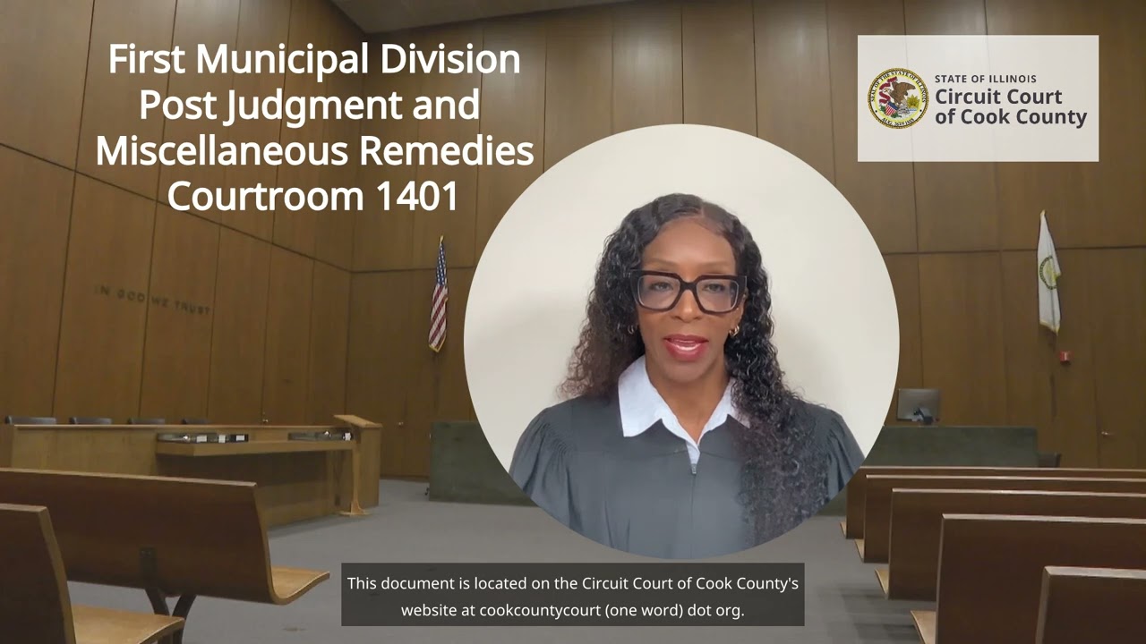 Video #2 Finding the Courtroom 1401 Standing Orders
