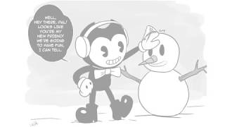 Snow Sillies Batim Comic Dub Comic By Dobermutt
