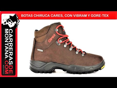 BOTAS CHIRUCA CARES: Botas trekking clásicas y sólidas, ahora lo último de Vibram y Gore-Tex - YouTube