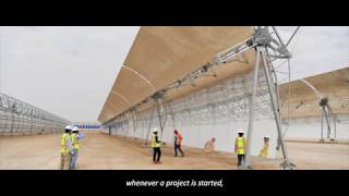 المرحلة الرابعة من مجمع محمد بن راشد للطاقة الشمسية - فيديو من شانغهاي إليكتريك