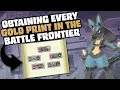 HOW EASILY CAN YOU GET EVERY GOLD PRINT IN POKEMON PLATINUM'S BATTLE FRONTIER?