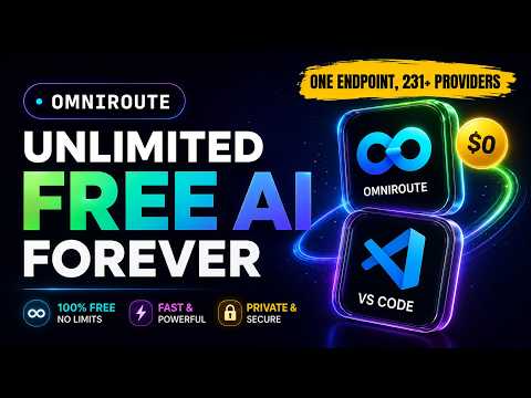 OmniRoute + VS Code - Best AI Coding Setup 2026 | Claude Code Alternative Free