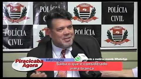 Quando a faca é considerada arma branca?