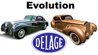 Evolution of Delage cars - Models by year of manufacture by NTIS News 1,963 views 4 months ago 2 minutes, 45 seconds