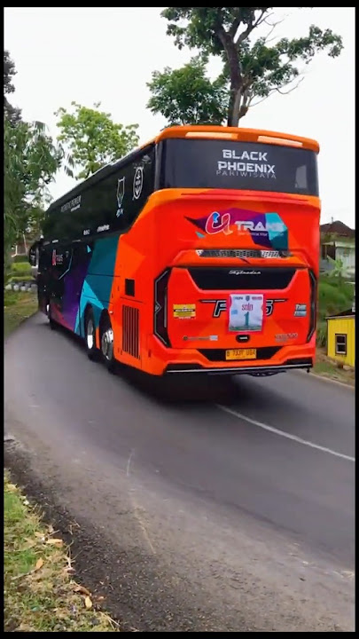 U Trans Black Phoenix pakai nada apa nih⁉️🔥📸 #telolet #basuri #busmania