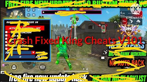 OB50AIM KILL MOD MENU 💀| THE KING CHEATS V101 CRASH FIXED | KING CHEATS UPDATED|FULL ANTIBANAND FREE
