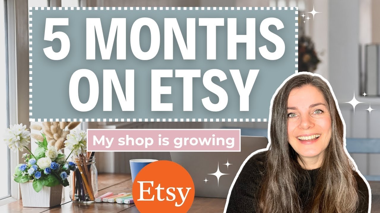 5 Months on Etsy Selling Digital Products | Realistic Results on Etsy ...
