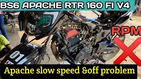 TVS Apache RTR 160 fi 4v starting problem, bs6 Apache RTR 160 4v missing problem.