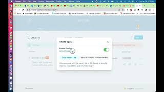 Share Socrative Quiz