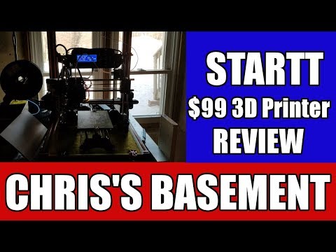 iMakr Startt $99 3D Printer Review - Chris's Basement