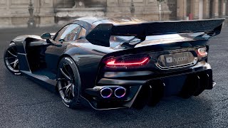 Dodge Viper SRT MONSTER  Widebody Kit by hycade