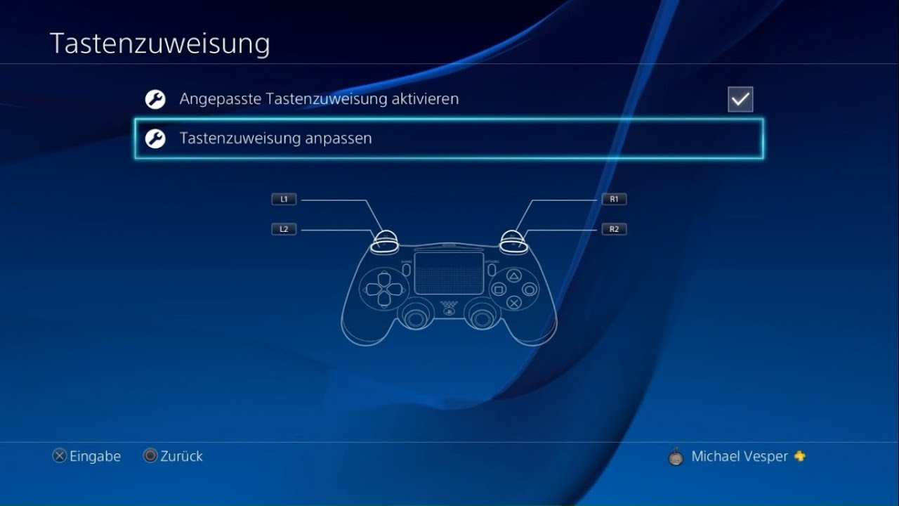 Wie Verbindet Man Bluetooth Kopfhörer Mit Der Ps4 Individuelle Tastenbelegung auf PS4 | R1/R2 - L1/L2 vertauschen - YouTube