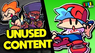 Friday Night Funkin&#39; (Weekend 1) Unused Content &amp; Secrets | LOST BITS [TetraBitGaming]