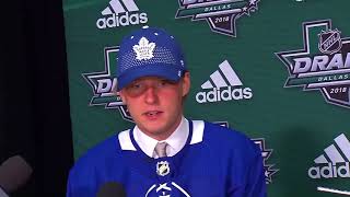 Maple Leafs Draft Central: Rasmus Sandin - June 22, 2018