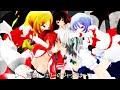 【東方MMD】幻想郷はずかしプロレスリング Fight3 咲夜美鈴vsレミリアフラン【紙芝居】