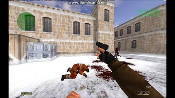 Shooting some bots in CS Portable