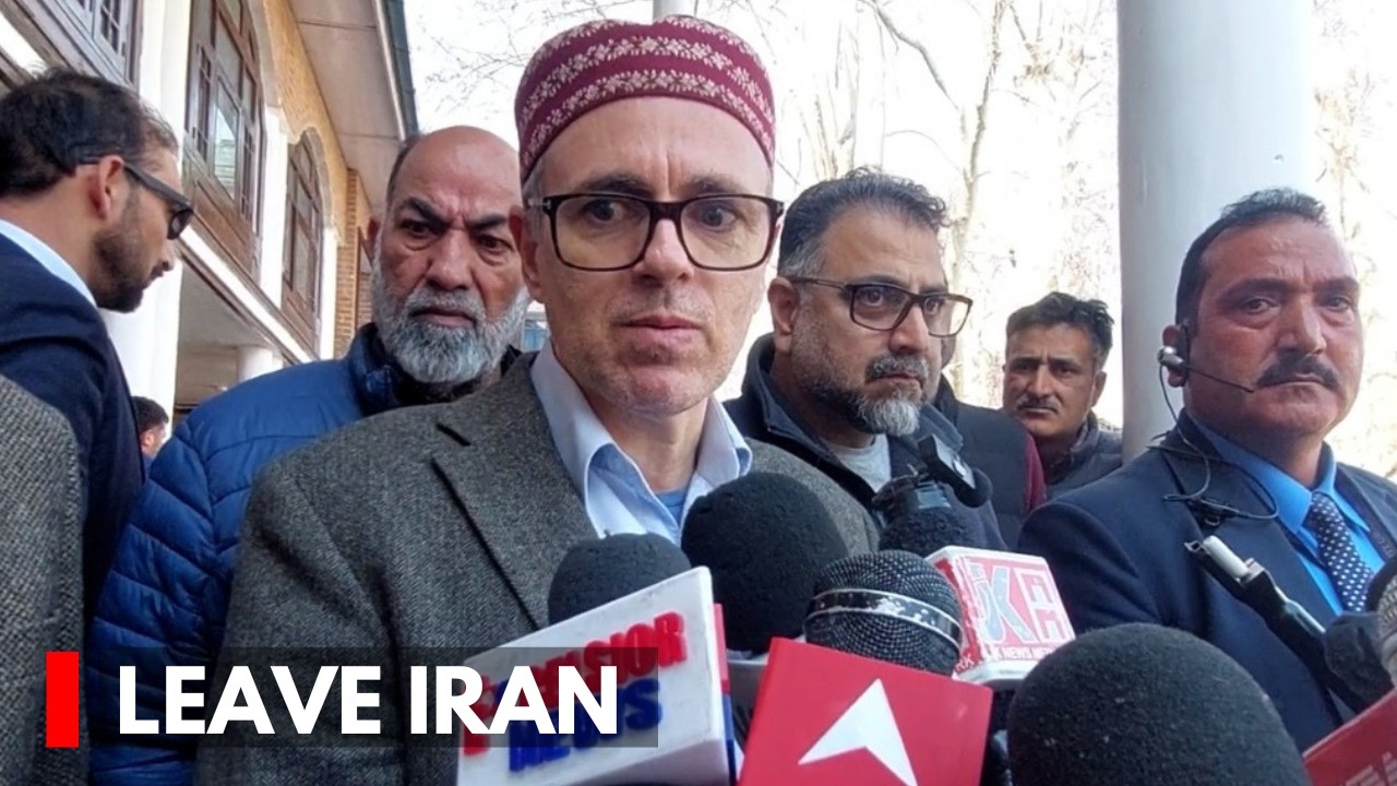 Omar Abdullah Urges J&K Citizens In Iran to return home Immediately