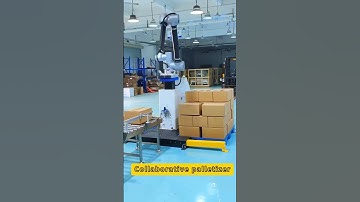 Automatic pallet stacker #machine