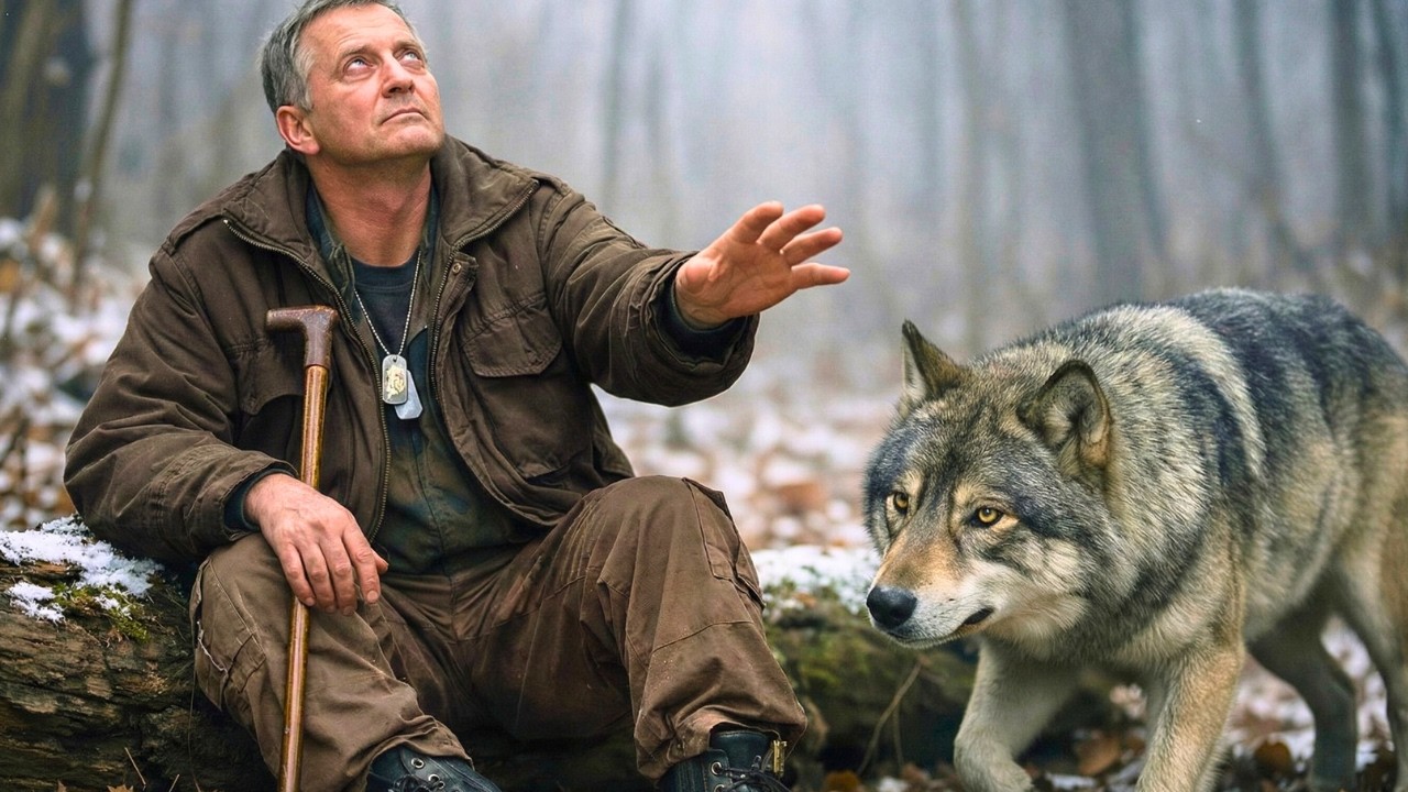 SOȚIA A ABANDONAT SOȚUL ORB ÎN PĂDURE — DAR NOAPTEA UN LUP A APĂRUT ȘI A FĂCUT IMPOSIBILUL