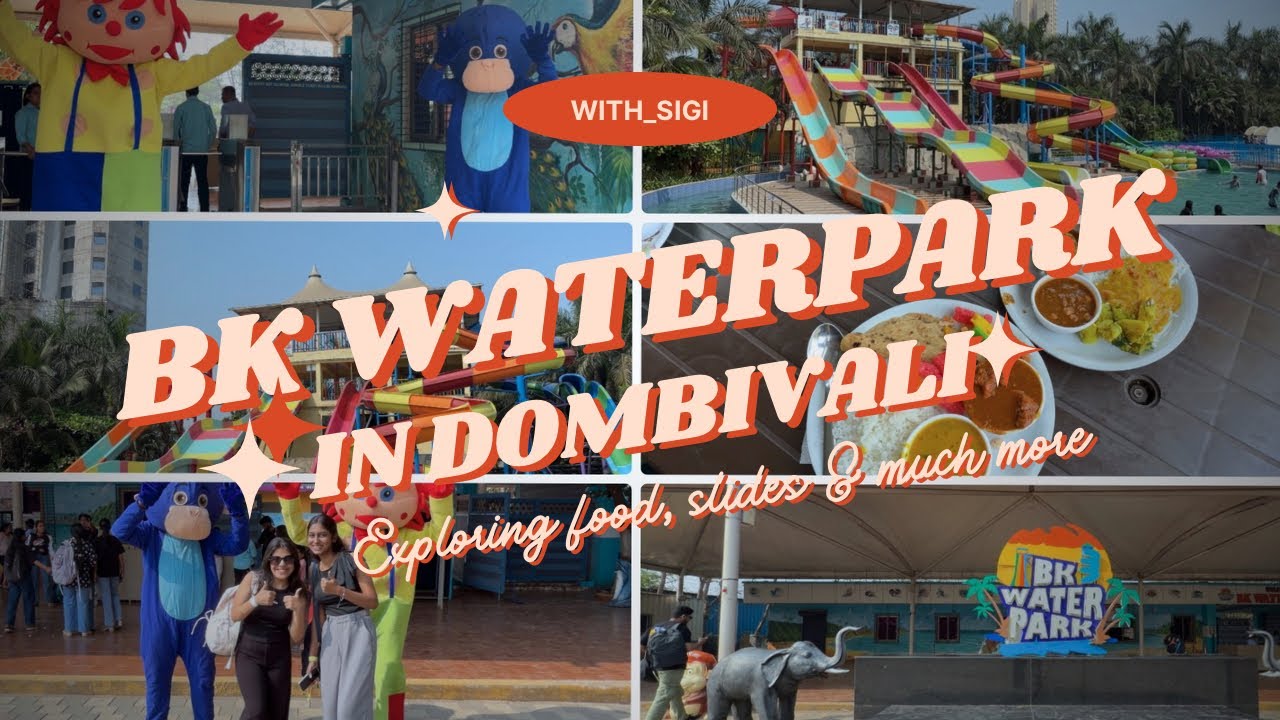 Bk waterpark in Dombivali | Waterpark near mumbai😍🫶
