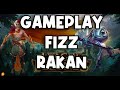 league of legend I GAMEPLAY FIZZ Y RAKAN 2/0 WIN!