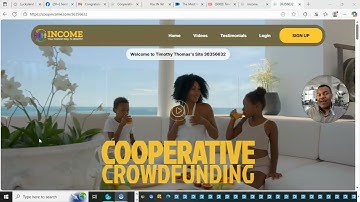 Cooperative Crowd Funding, Residual Income Plan Rocks