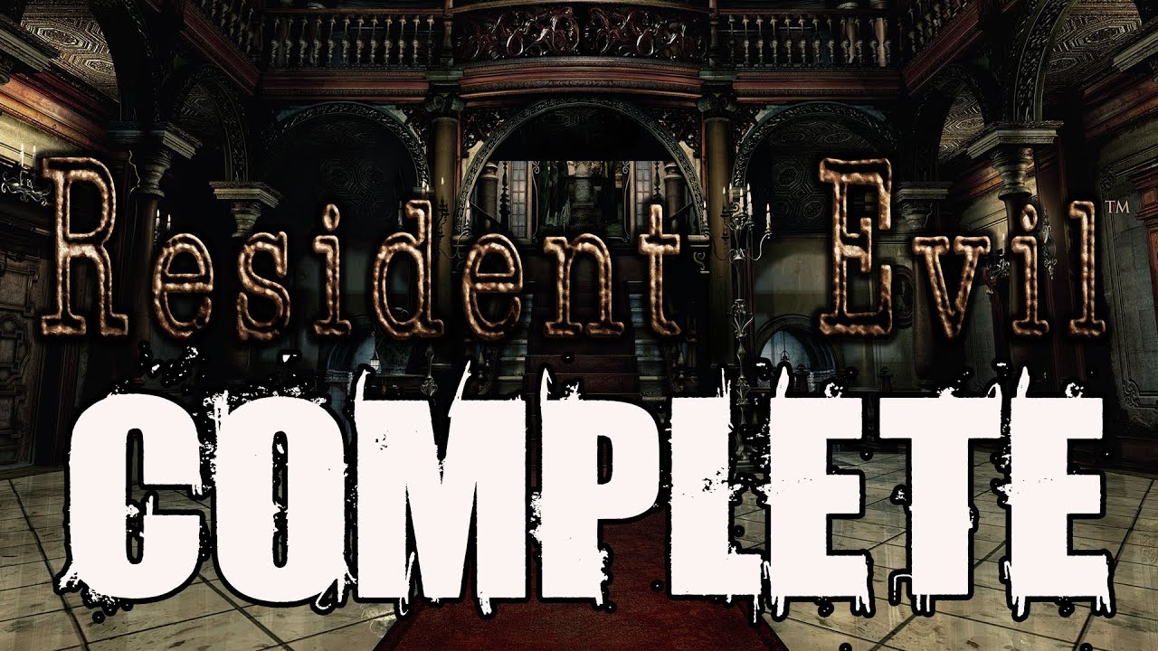 RESIDENT EVIL HD REMASTER * FULL GAME [PS4 PRO] GAMEPLAY 