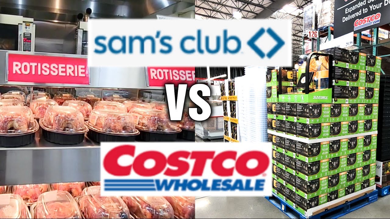 Sam's Club VS Costco - Who has a better selection, better prices? - YouTube