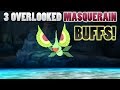 3 OVERLOOKED MASQUERAIN BUFFS IN POKEMON ULTRA SUN AND MOON