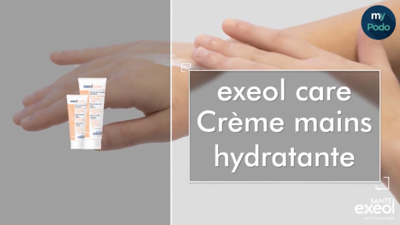 Crème mains hydratante Exeol Care