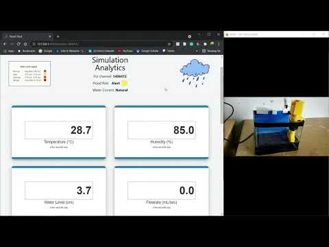 Flood Deck (Demonstration Video): Flood Detection and Prevention Simulation Learning System v2