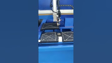 XYZ 3 Axis CNC Gantry Cartesian Robot System for Glue Dispenser #linearmotion #linearactuator #diy