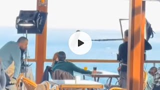 Taşacak Bu Deni̇z 19.Bölüm Adi̇l Ve Esmeni̇n Kafe Çeki̇mleri̇nden Muhteşem Görüntüler Geldi̇ Şacakb