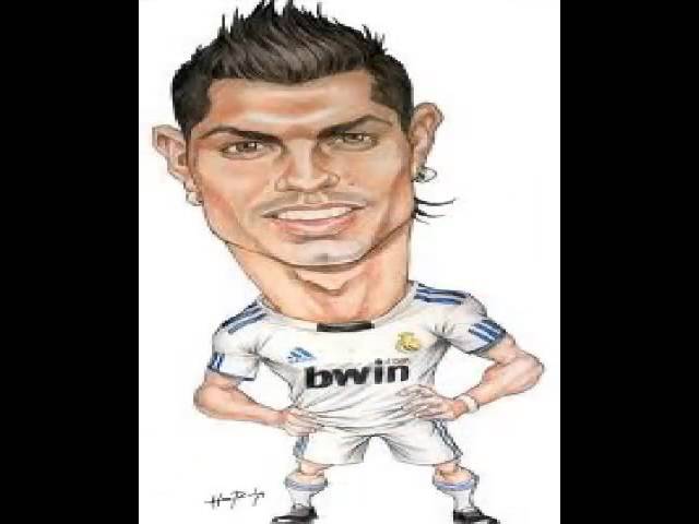 CARICATURAS DE FUTBOLISTAS FAMOSOS 2016