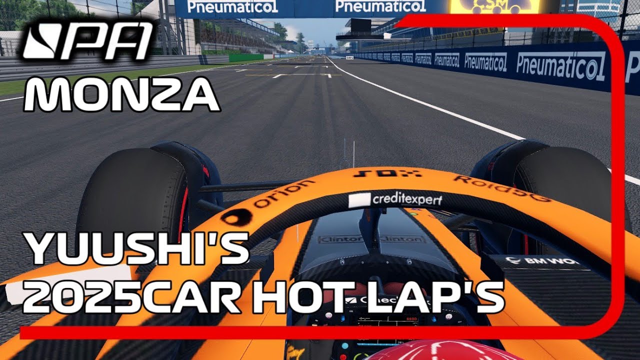 Monza 2025  Hot Lap [