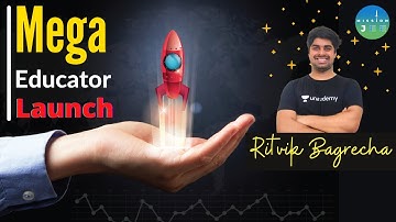 Mega Educator Launch | Mission JEE | Ritvik Bagrecha