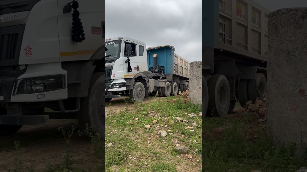 Mahindra Blazo x55 Tipper trailer | super performance