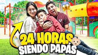 24 HRS BEING PARENTS TO @juanchogamer *WHO TAKES THE BEST CARE OF HIM?* | Alan Mejia