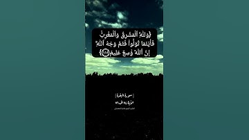 سورة البقرة الآية ١١٤ الى ١١٦ بصوت الشيخ #ماهر_المعيقلي #القران_الكريم #القران_الكريم_في_الصباح