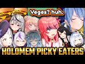 Holomems wondered how suisei could live without eating vegetables  hololiveclipengsub 