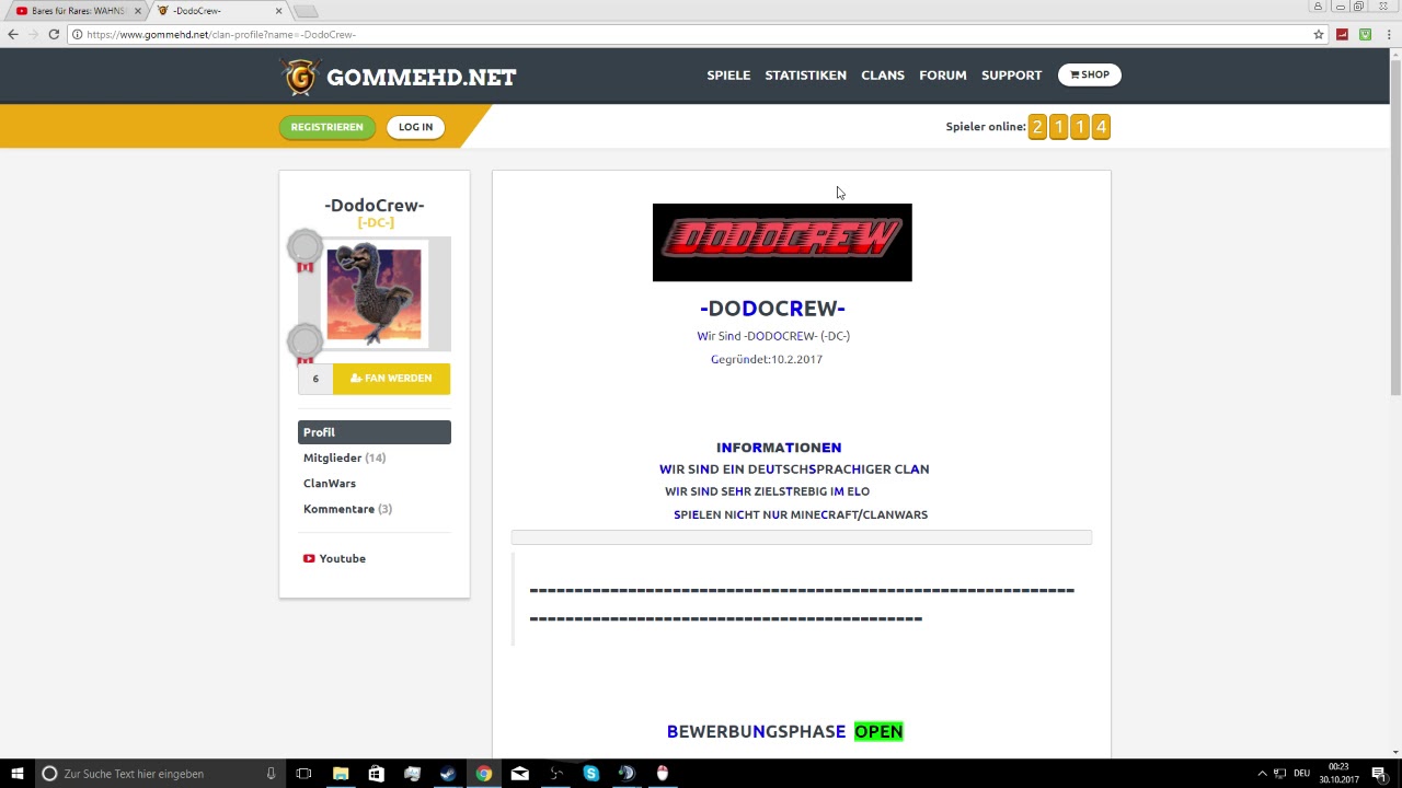 SURVIVALGAMES (SG) CLANWAR IN GOMME? + GOMME WEBSITE RANG MEDAILLEN!