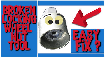 LOCKING WHEEL NUT NIGHTMARE! OR EASY FIX?