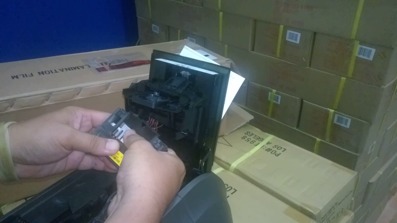 CD800 Printhead Replacement