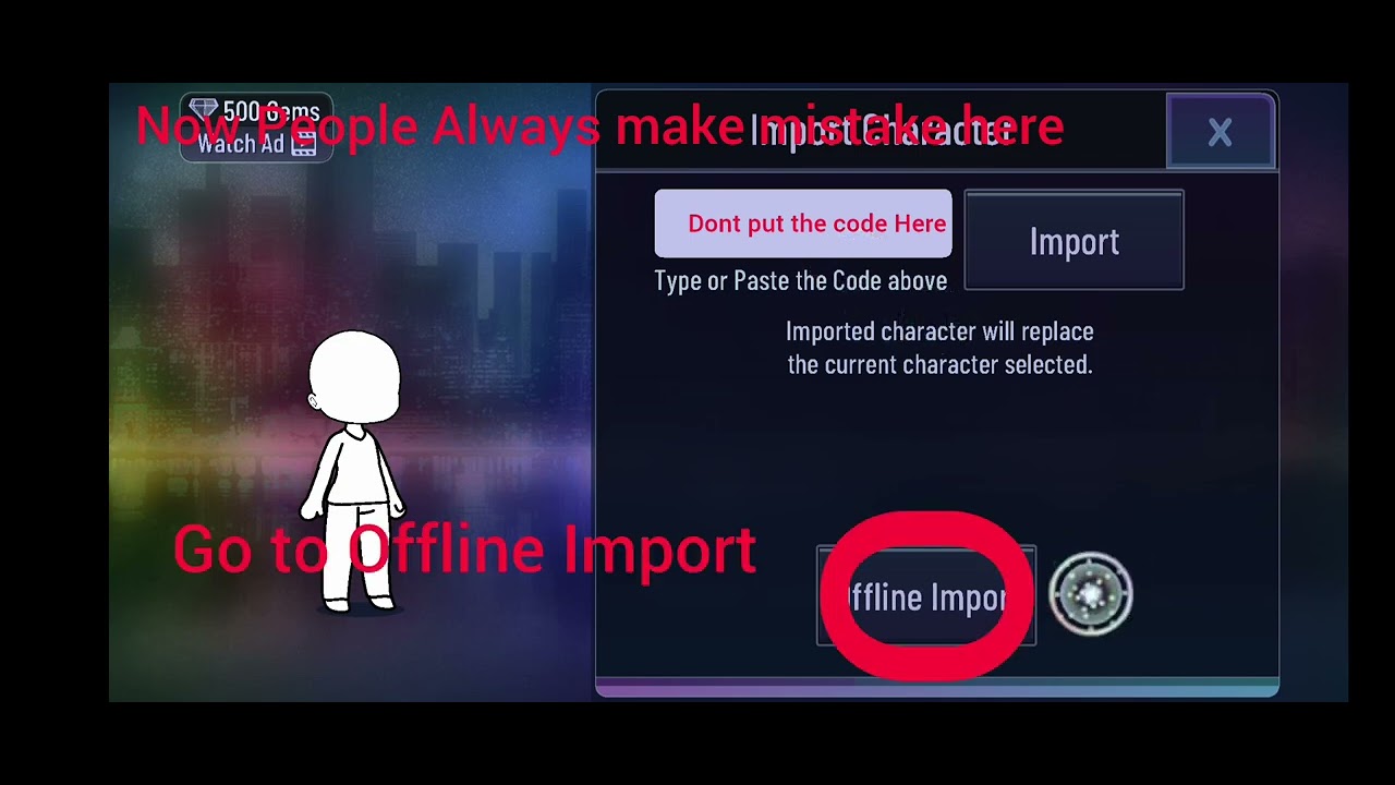 How To import/Export In Gacha Club? Easy Tutorial 