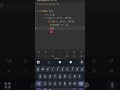pattern 2 ✨ #codes #codinglife #programming #pattern #viralshorts #c #coding