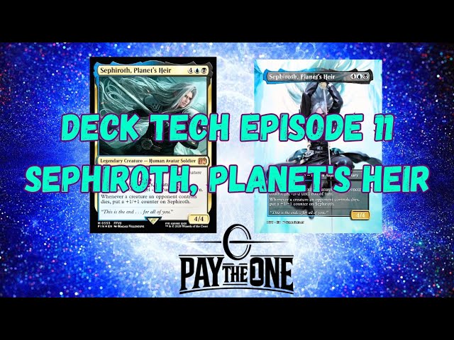 sephiroth planet's heir mtg card Sephiroth, Final Fantasy Sephiroth Sephiroth Planet's Heir M :Foil