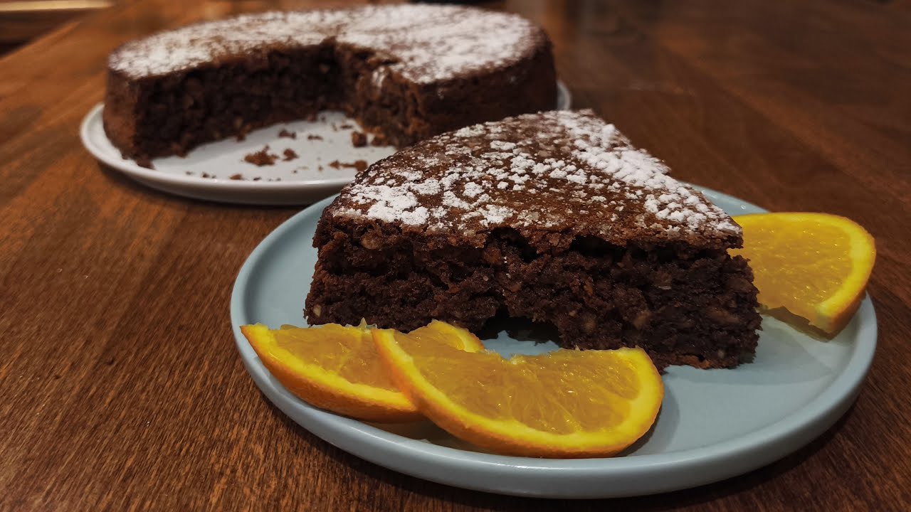 МИНДАЛЬНЫЙ ШОКОЛАДНЫЙ ТОРТ - абсолютное чудо без муки к праздничному столу.