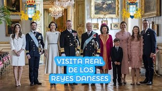 PRIMERA VISITA  de ESTADO de los REYES  de DINAMARCA a SUECIA / 🇩🇰 🇸🇪