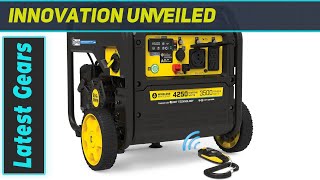Champion Power Equipment 201185 4250-Watt Inverter Generator with Wireless Remote Start and CO Champion Power Equipment 201185 4250-Watt Inverter Generator with Wireless Remote Start and CO